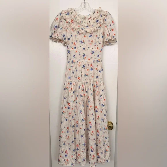 Doen Fiore Maxi Dress Octavia Floral Print Size Medium - Picture 4 of 12